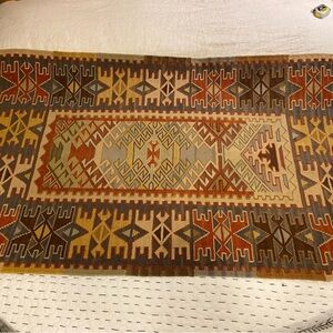 Pottery Barn Multicolor Geometric Rug